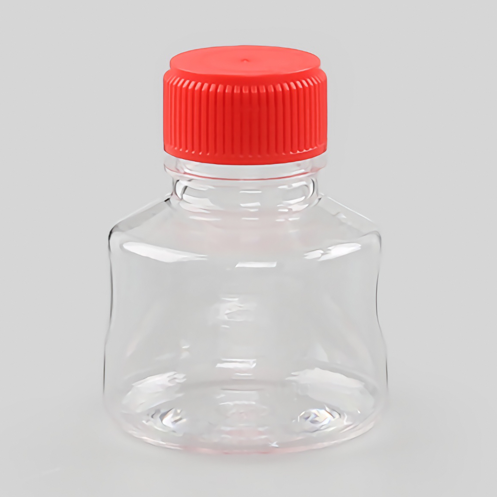 ADAMAS BETA Transparent Polystyrene Culture Liquid Bottle with HDPE Cover Laboratory Cell/Microbial Culture Storage Bottle 150ML-2000ML