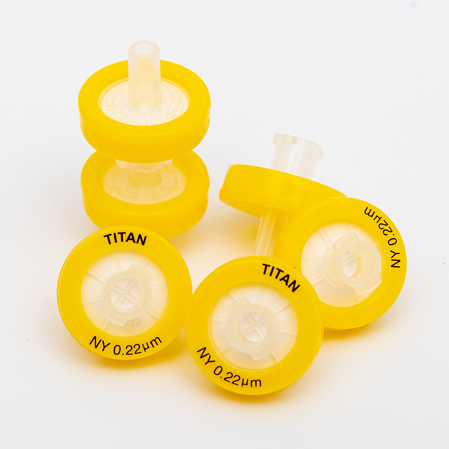 Wholesale Syringe Filter,Nylon Membrane Syringe lab Filters 13mm Diameter 0.22μm Pore Size Box of 100