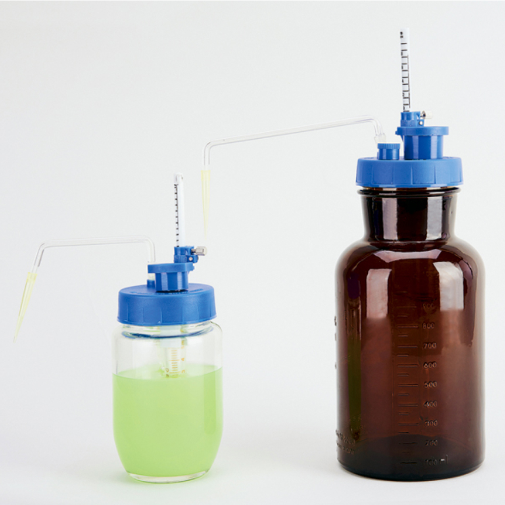 ADAMAS BETA Lab Adjustable Glass Dispenser Laboratory Plastic Bottles 400-1000ml Graduated Quantitative Glass-Injection Bottle