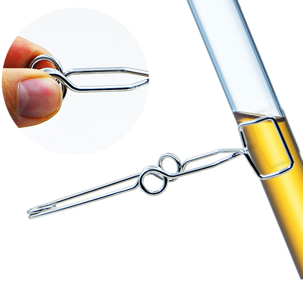 ADAMAS BETA 10pcs Iron Test Tube Clamps 145mm Laboratory Sprung Tool T