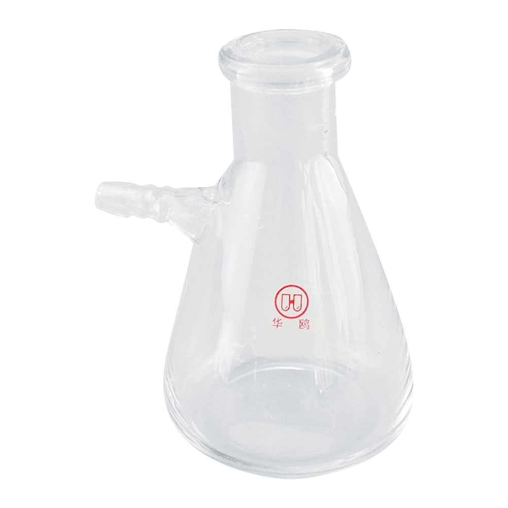ADAMAS BETA Lab Filter Bottle with Upper Low Nozzle 125ml-10000ml Laborator Glass Grinding Mouth Suction Filter Bottles Conical Flask
