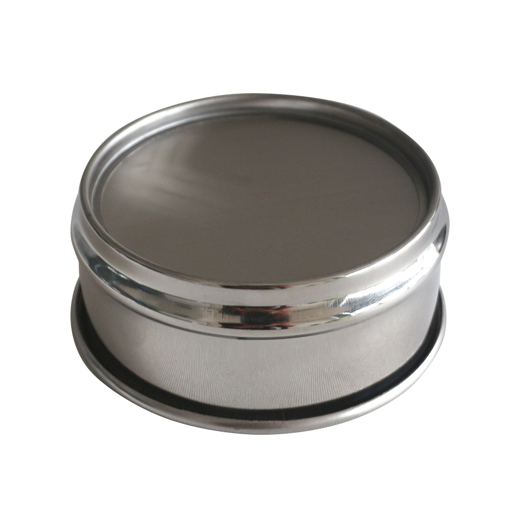 Adamas-Beta φ10×4.5cm 110 Mesh 304 Stainless Lab Sieves Economy Test Sieve 304 Stainless Steel Wire Cloth（0.15mm）