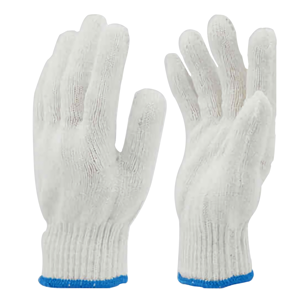 ADAMAS BETA Wholesale 12 Pairs Fine Sand Cotton Nylon Silk Gloves Knitted Breathable Gloves Antiskid Soft Laboratory Protective Working Gloves