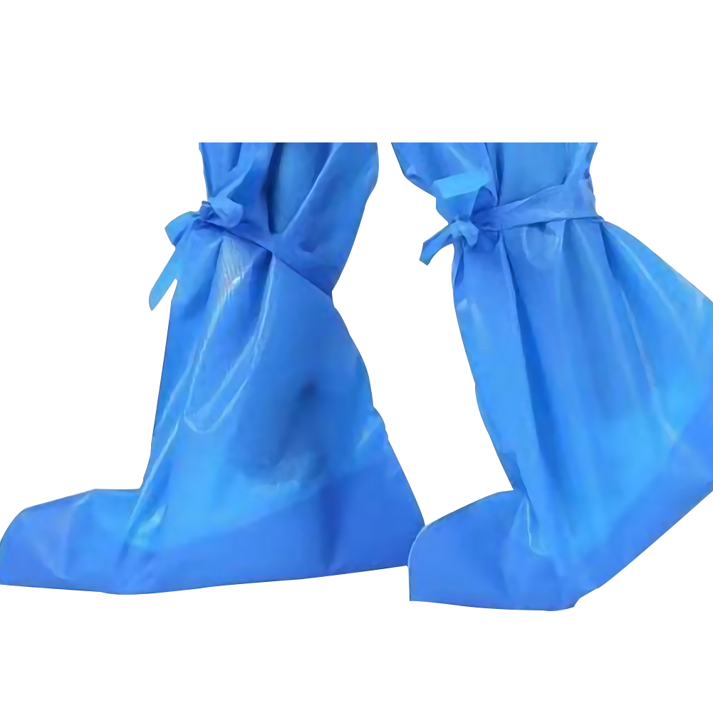 ADAMAS BETA Lab Disposable Shoe Cover Laboratory Isolation Shoes Cover Shoe Dusting/Cleaning Bags Antistatic/Non-woven High Boots Cover