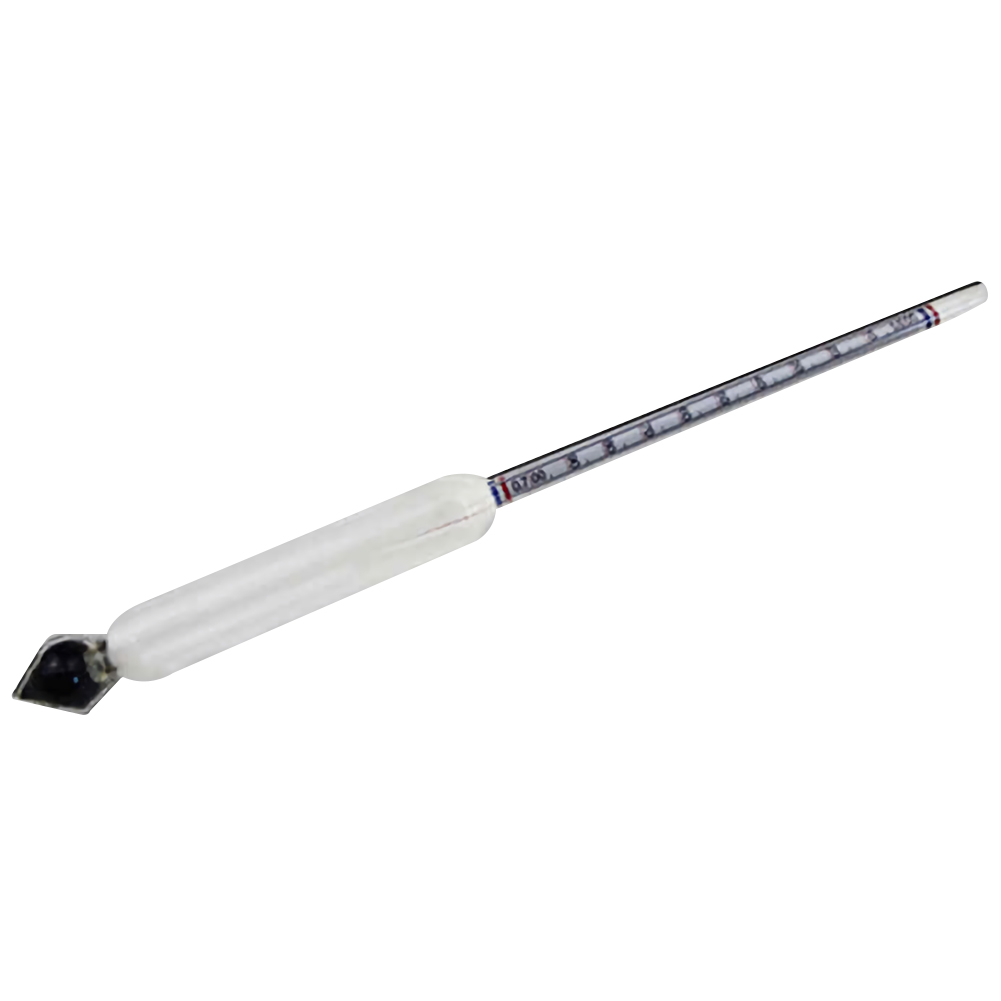 ADAMAS BETA Lab Glass Densitometer High Precision Hydrometer 0.6-2.0g/ml Liquid Concentration Measurement Experiment Common Laboratory Device