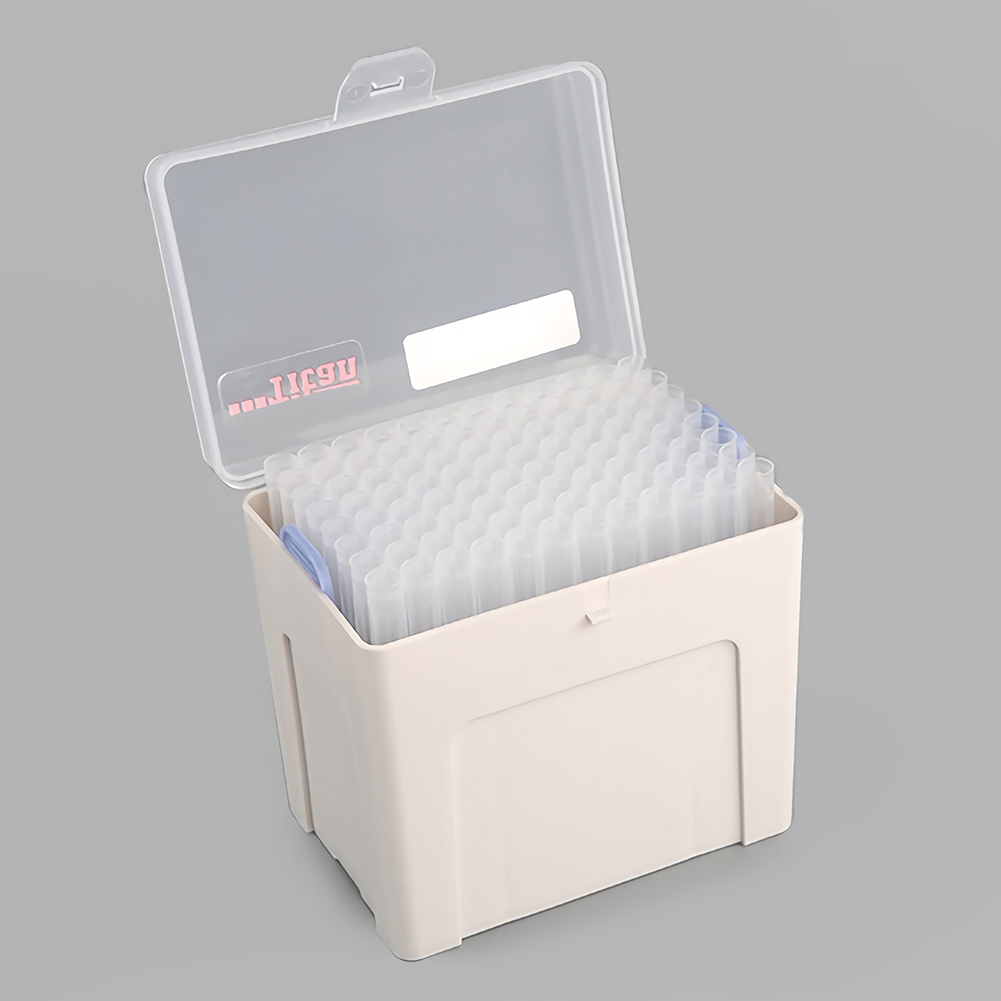 ADAMAS-BETA Laboratory PP Disposable Pipette Tips with Plastic Box 10-1250ul Pipettes Ordinary/Low Adsorption Sterilized Long Suction Tips
