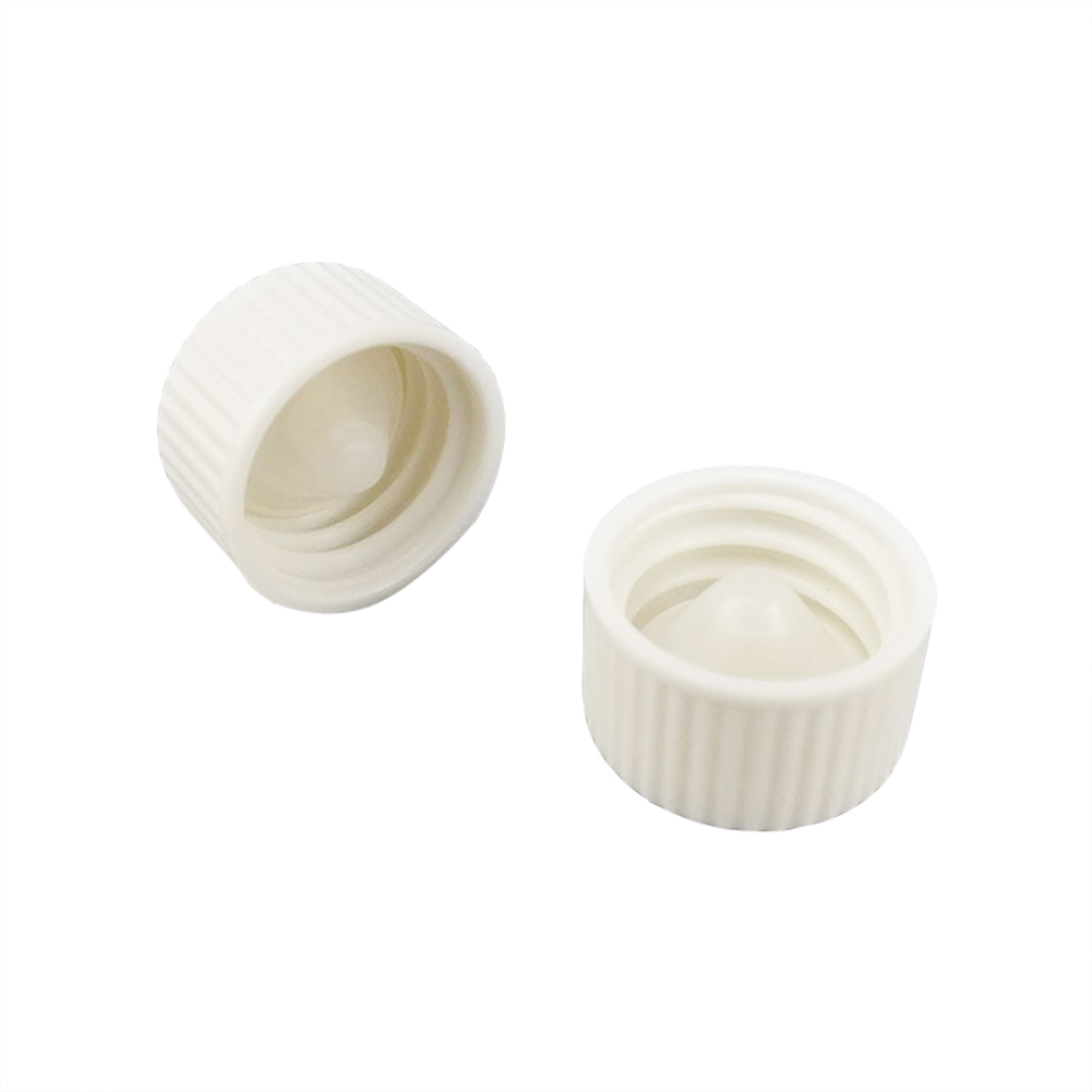 ADAMAS-BETA Universal Bottle Cap Screw Mouth Standard Mixed Resin Cover with V-shaped LDPE Inner Plug Laboratory Reagent Bottle Sealing Caps