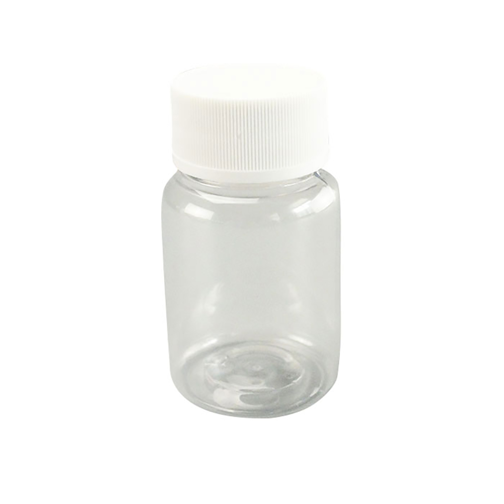 ADAMAS BETA PET Polyester Solid Bottle Transparent/Brown with PP Cover Leak-proof Laboratory Reagent Storage Bottles 15-120ml Wide/Narrow Mouth  Vial