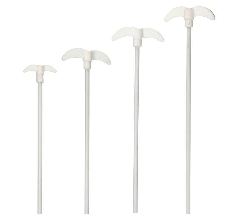 ADAMAS-BETA Teflon Stirring Rod Laboratory PTFE 250-600mm Manual Stirring Paddle with Adjustable Blade Potstick Mixing Shaft