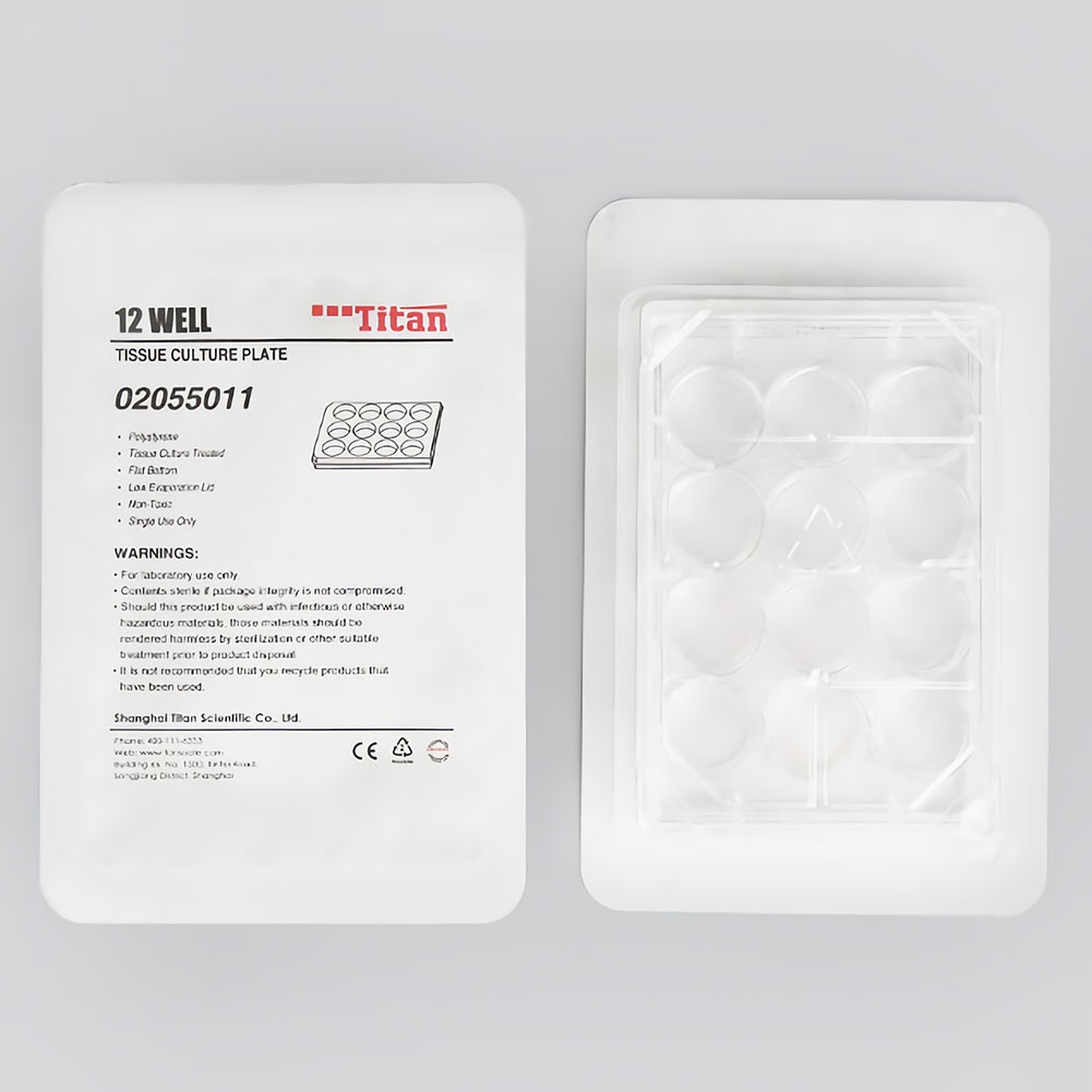 ADAMAS-BETA 10pcs Lab Transparent Cell Culture Plate 6-Well 12-Well 24-Well 48-Well Flat Bottom TC Sterile Plastic Adherent Culture Plate