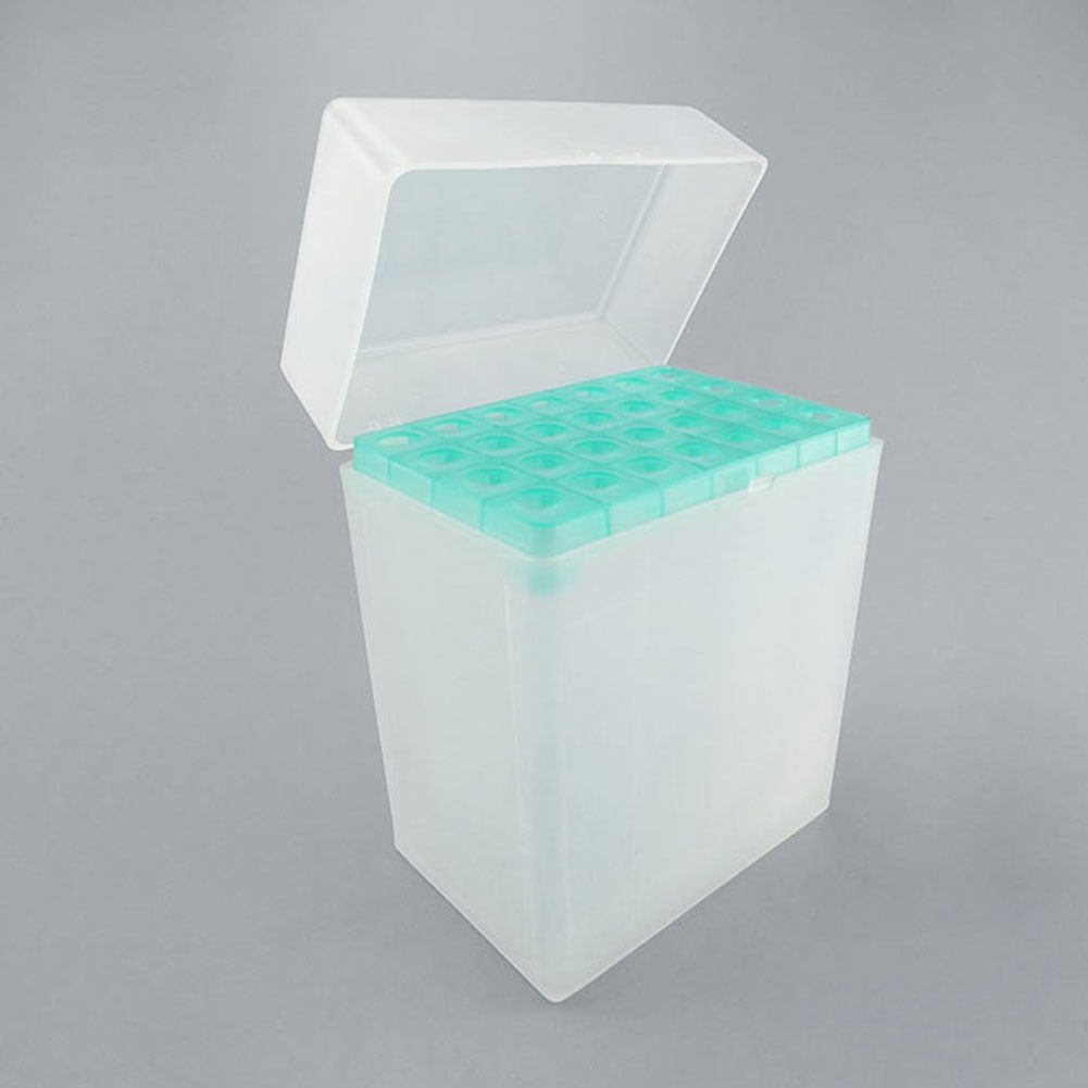 ADAMAS-BETA Laboratory PP Plastic Pipette Tips Box 96-Well 28-Well Non Sterile for 10ul 1250ul 5000ul Pipette Tips Empty Lab Pipetting Storage Box