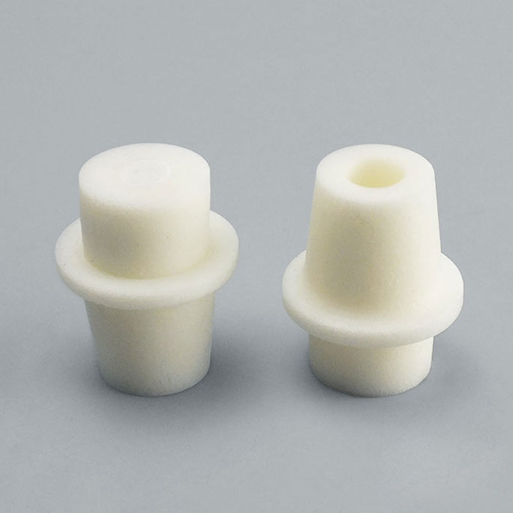 ADAMAS BETA Silicone Erlenmeyer Flask Stopper with Sand Core 18-45mm Laboratory Test Tube Plugs for 50-1500ml Glass Triangle Flasks