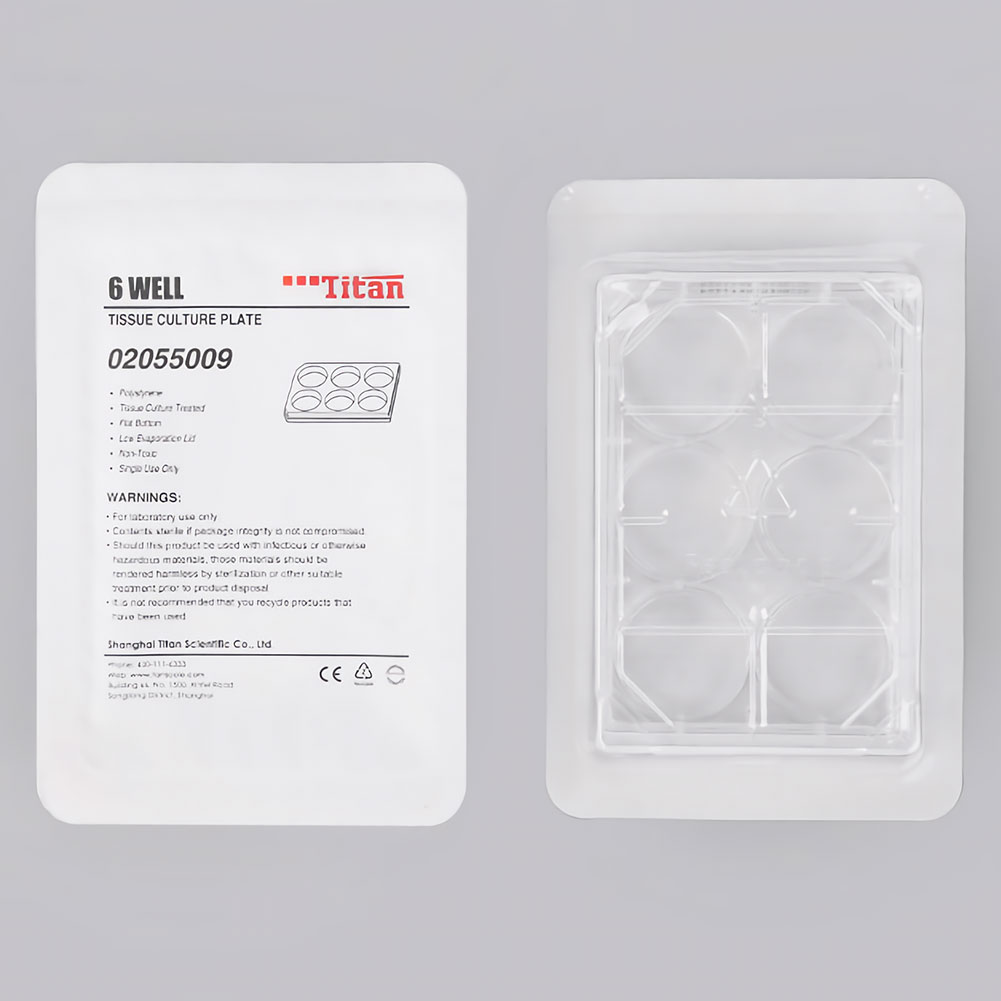 ADAMAS-BETA 10pcs Lab Transparent Cell Culture Plate 6-Well 12-Well 24-Well 48-Well Flat Bottom TC Sterile Plastic Adherent Culture Plate