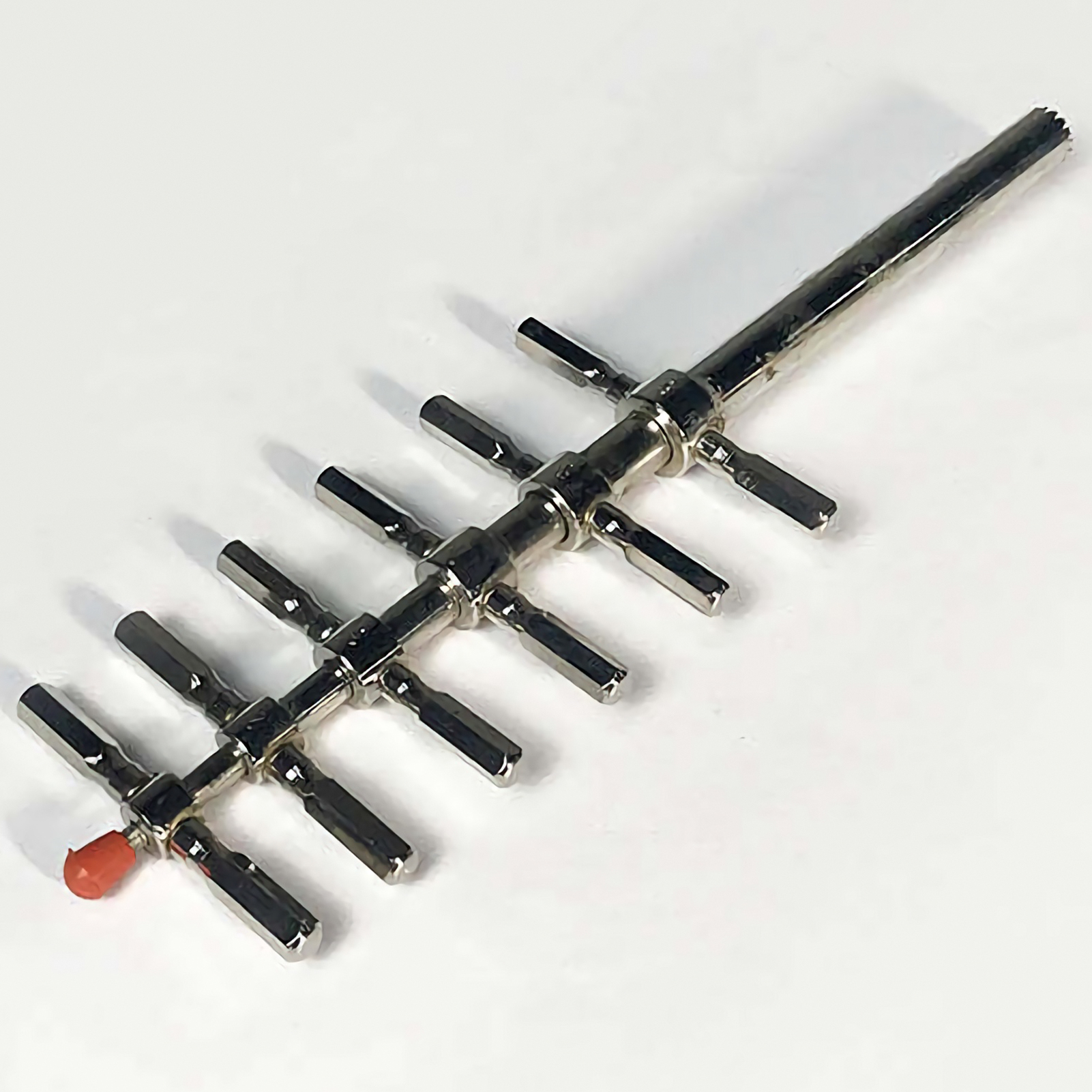 ADAMAS-BETA Lab Manual Hole Puncher Drill for Laboratory Rubber Stopper Cutter Metal Durable Rubber-Plug Drilling Tool