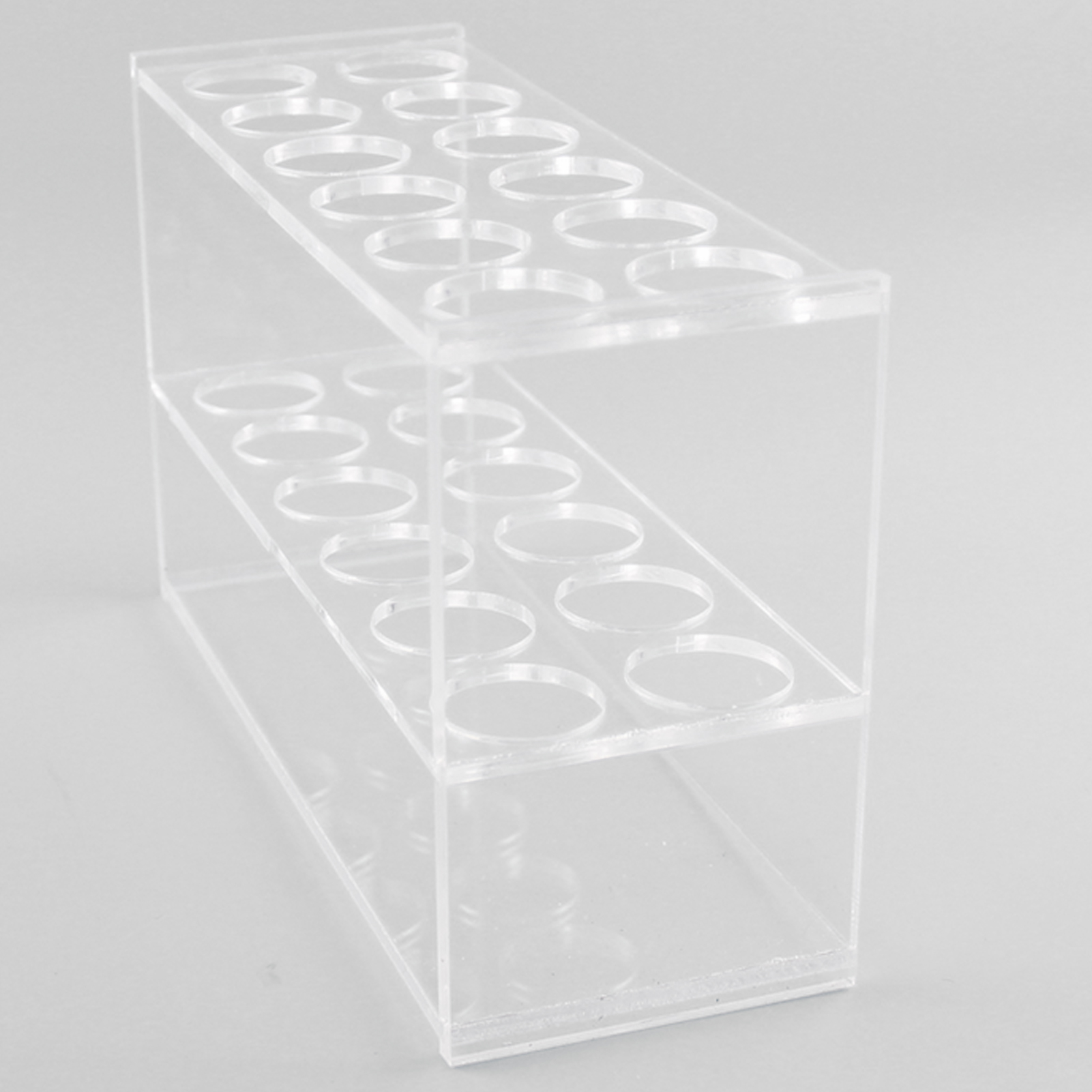 ADAMAS BETA Organic Glass Colorimetric Pipe Rack 6-Well 12-Well 10-100ml Laboratory Plexiglass Test Tube Holder Colorimetric Tubes Stander