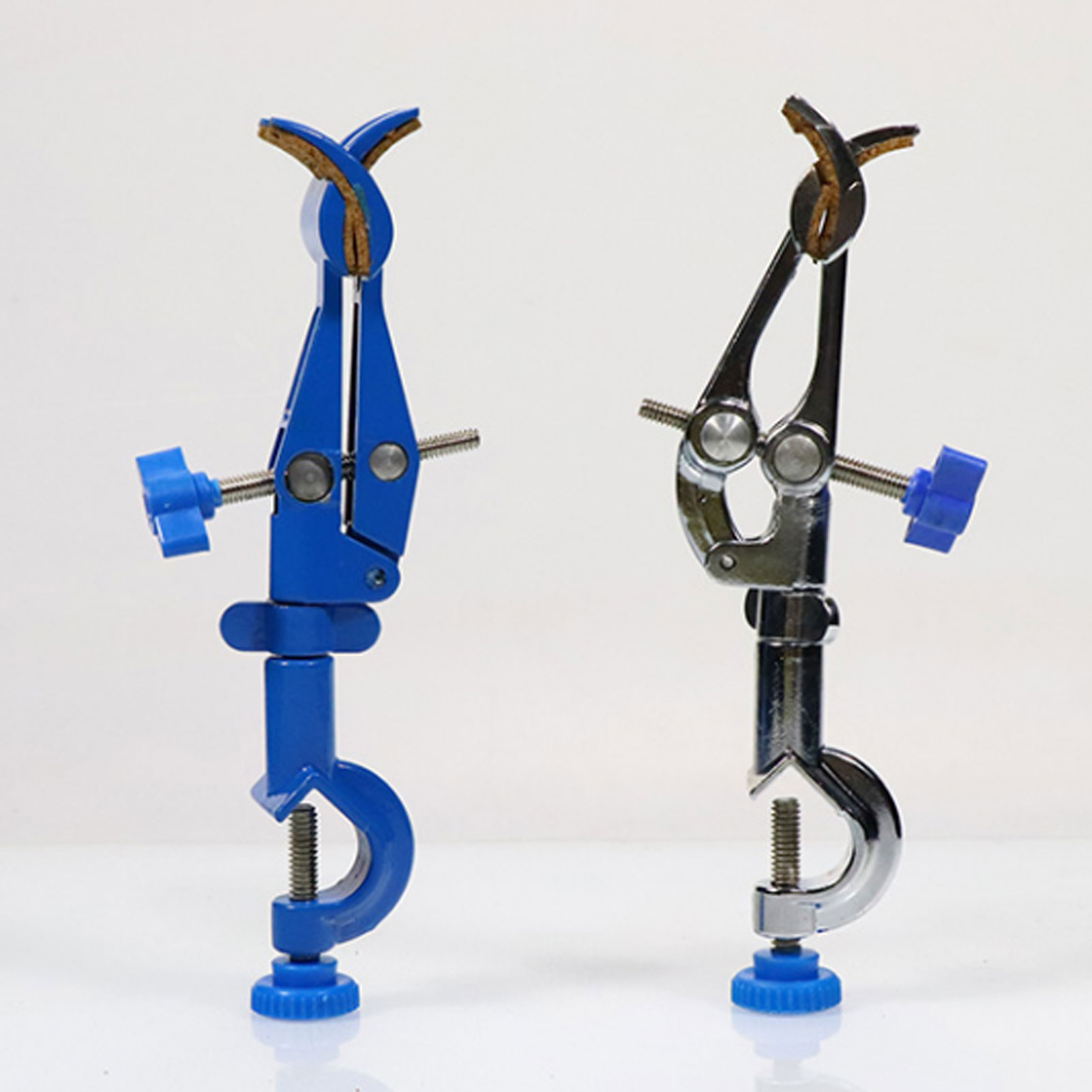 ADAMAS BETA Lab British Four Claw Clamp Alloyed Painted with Top Wire European Four Claw Clip for Laboratory Flask/Condenser Tube/Burette