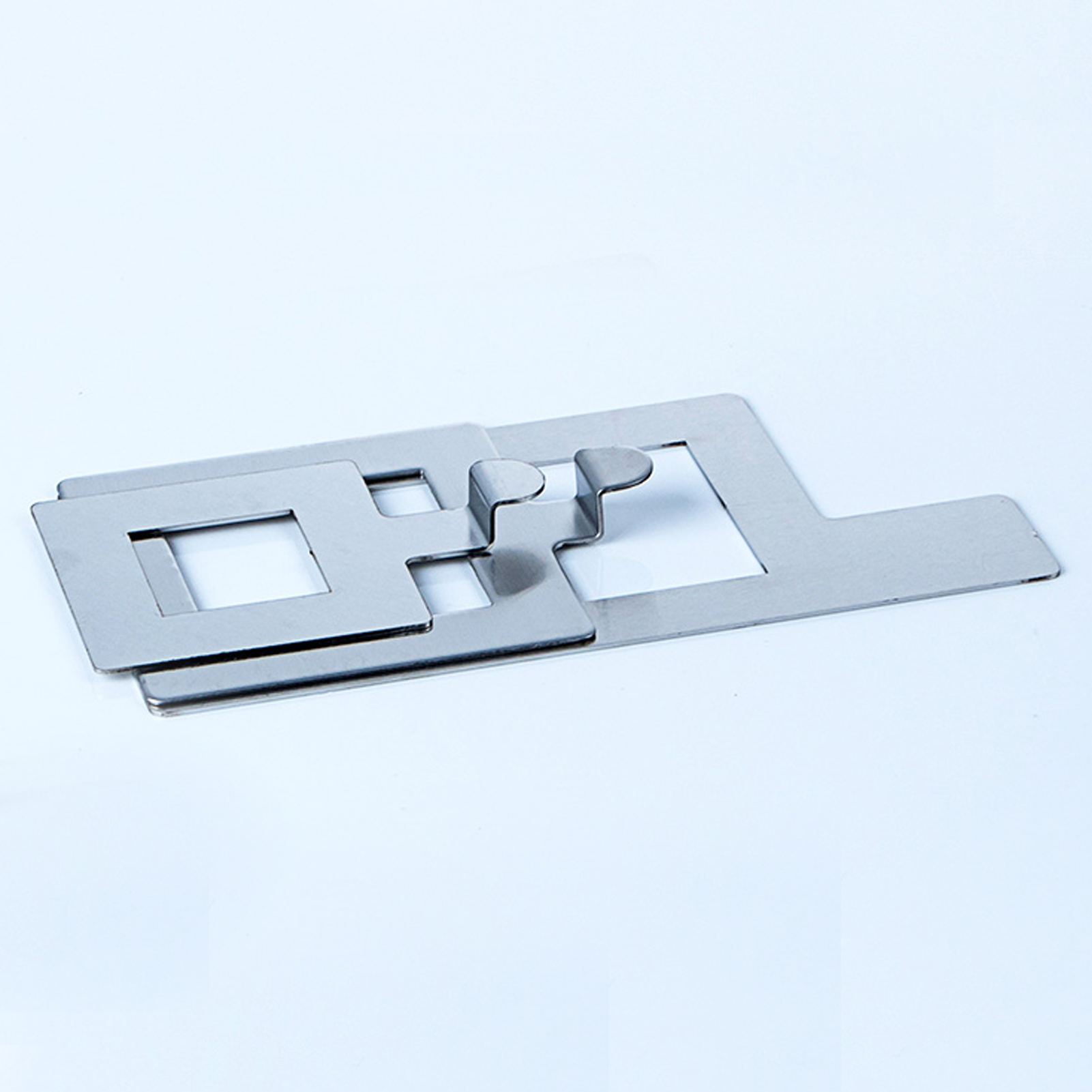 ADAMAS BETA Lab Stainless Steel Specification Plate with Straight/Curved Handle Sampling Plate Cellular Microorganism Surface Coating Board