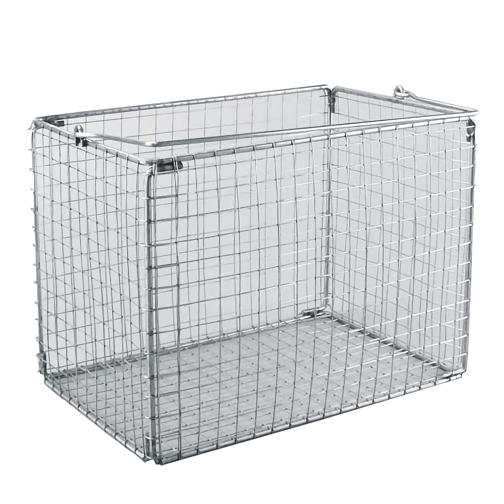 ADAMAS BETA Lab 304 Stainless Steel Wire Basket With Handle Cleaning/Disinfection Frame Storage/Draining Basket for Laboratory