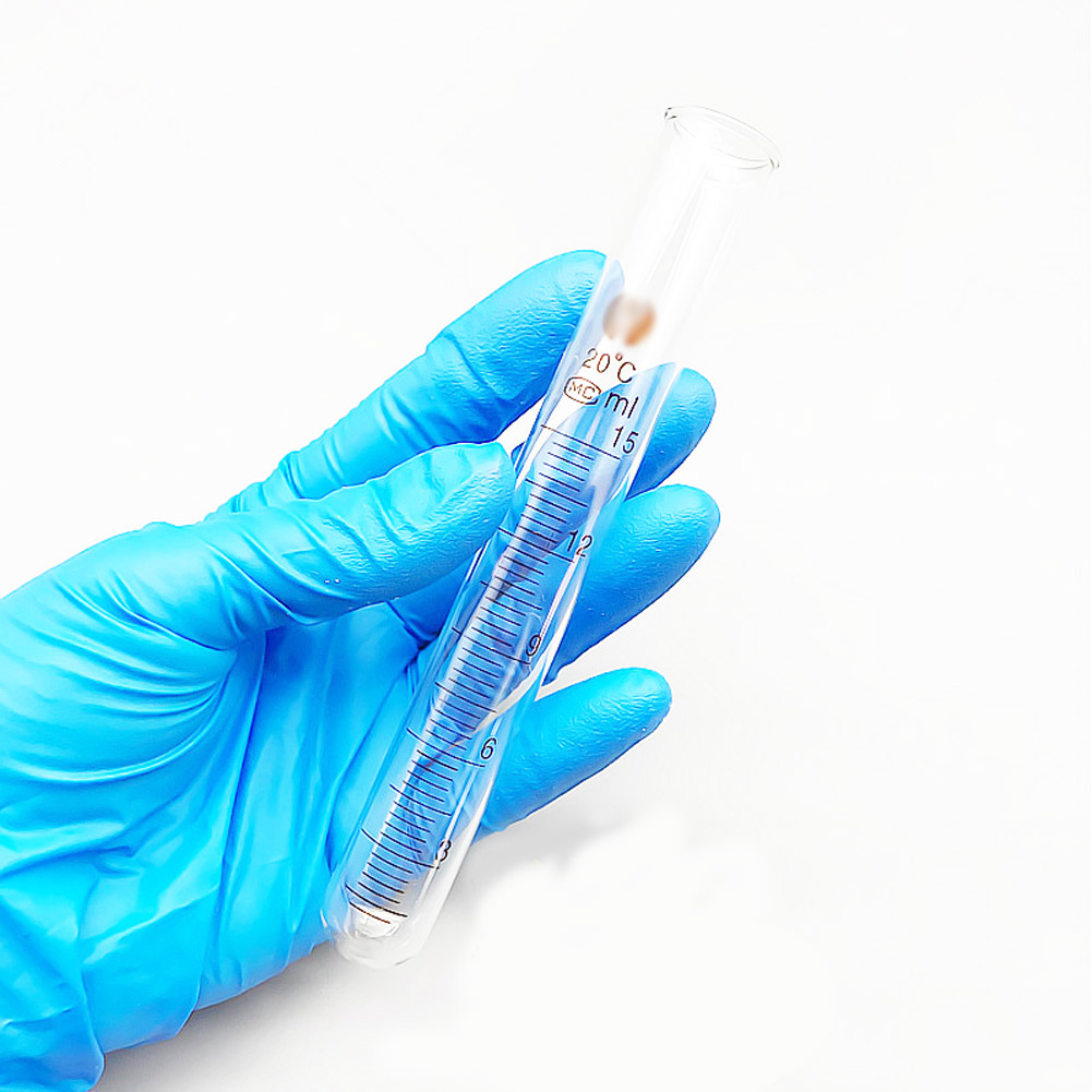 ADAMAS BETA Laboratory Glass Graduated Test Tube 5-100ml Glass Flat Mouth Round Bottom without Cover Lab Glassware(Pack of 20)