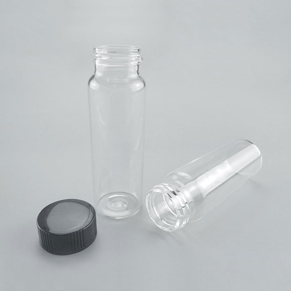 ADAMAS BETA Wholesale Laboratory Sample Bottles PP Cover with PE Gasket 2-120ml Brown/Transparent Glass Reagent Storage Bottle Lab Vials