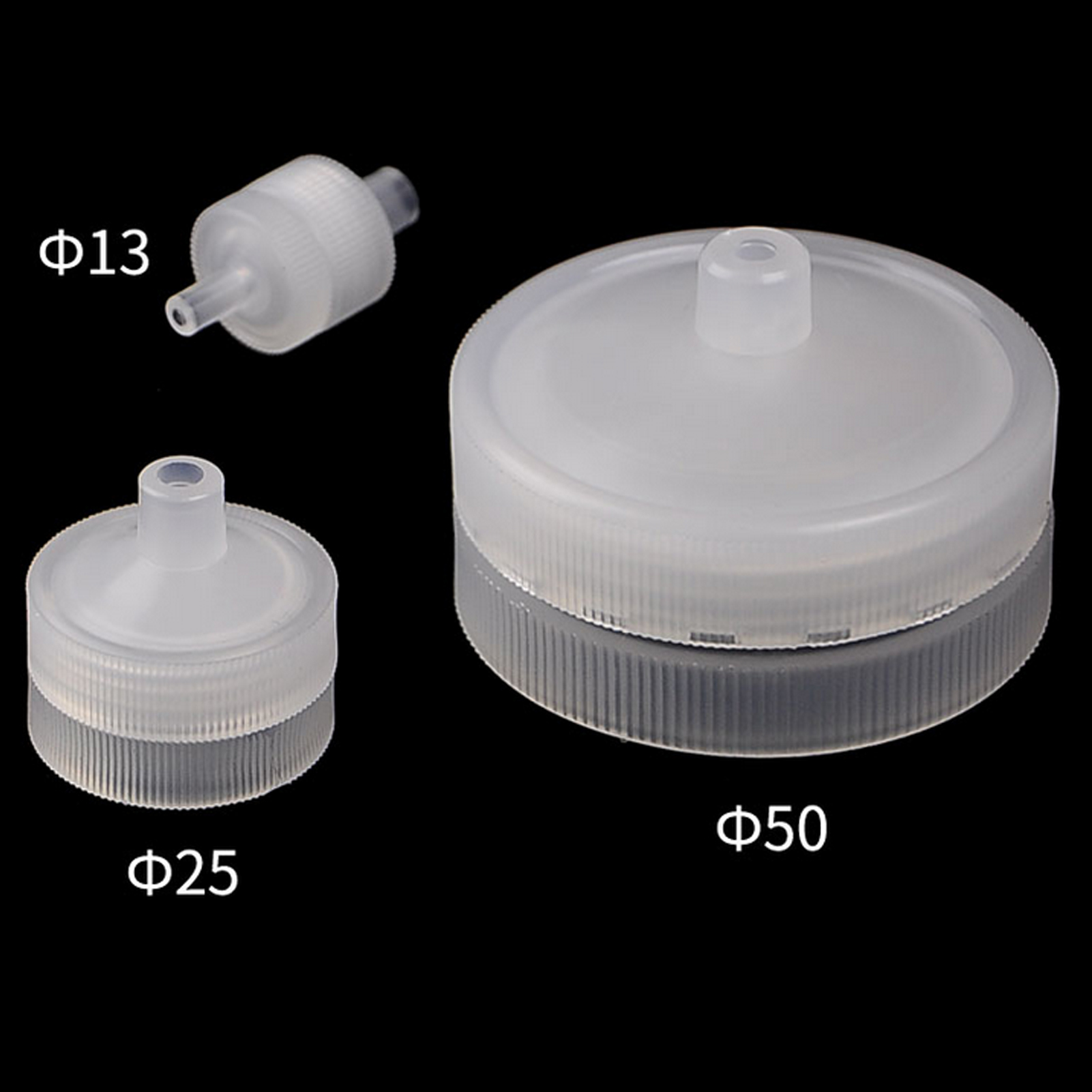 ADAMAS BETA Lab PP Syringe Filter 13mm,25mm,50mm Replaceable Membrane Reusable Laboratory Needle filtration Experiment