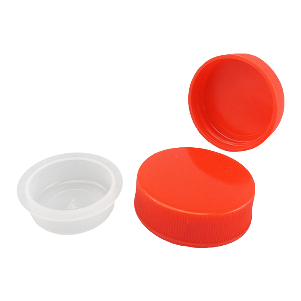 ADAMAS-BETA Universal Bottle Cap Screw Mouth Industry Standard PP Plastic Cover with PE/PTFE Gasket  U-shaped LDPE Inner Plug Laboratory Reagent Bottle Caps