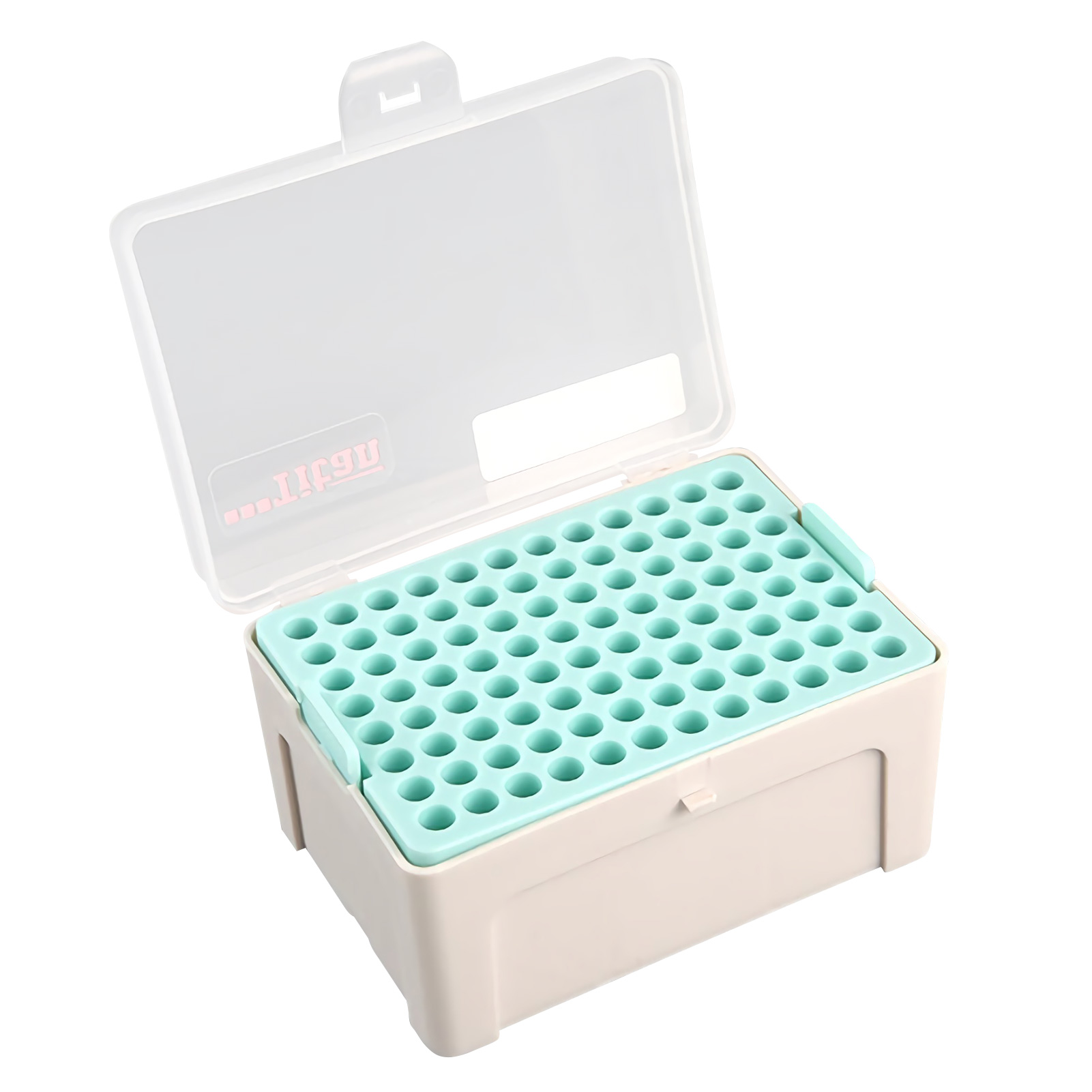 ADAMAS-BETA Laboratory PP Plastic Pipette Tips Box 96-Well 28-Well Non Sterile for 10ul 1250ul 5000ul Pipette Tips Empty Lab Pipetting Storage Box