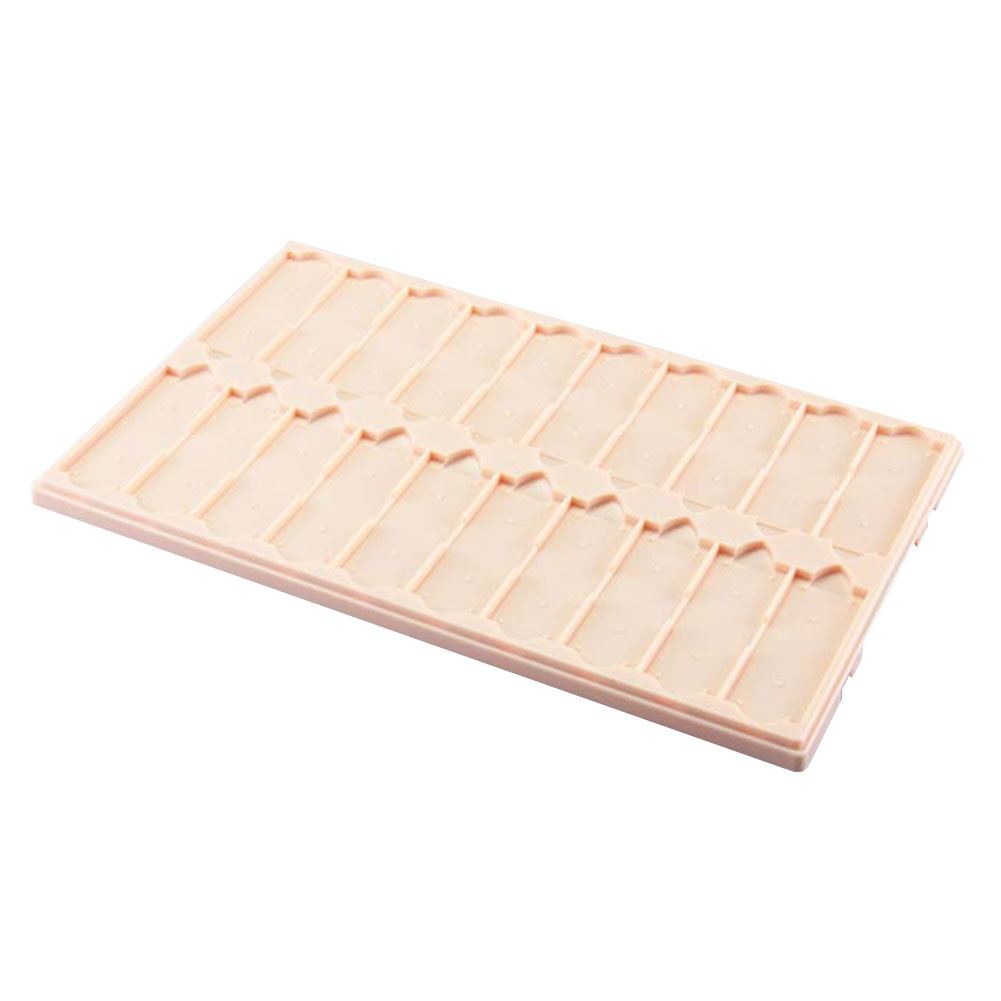 ADAMAS BETA Lab Plastic Microscope Slide Drying Board PS Reusable Laboratory Biological Sample Storage Plate Suitable 20 Sheets Standard Slides