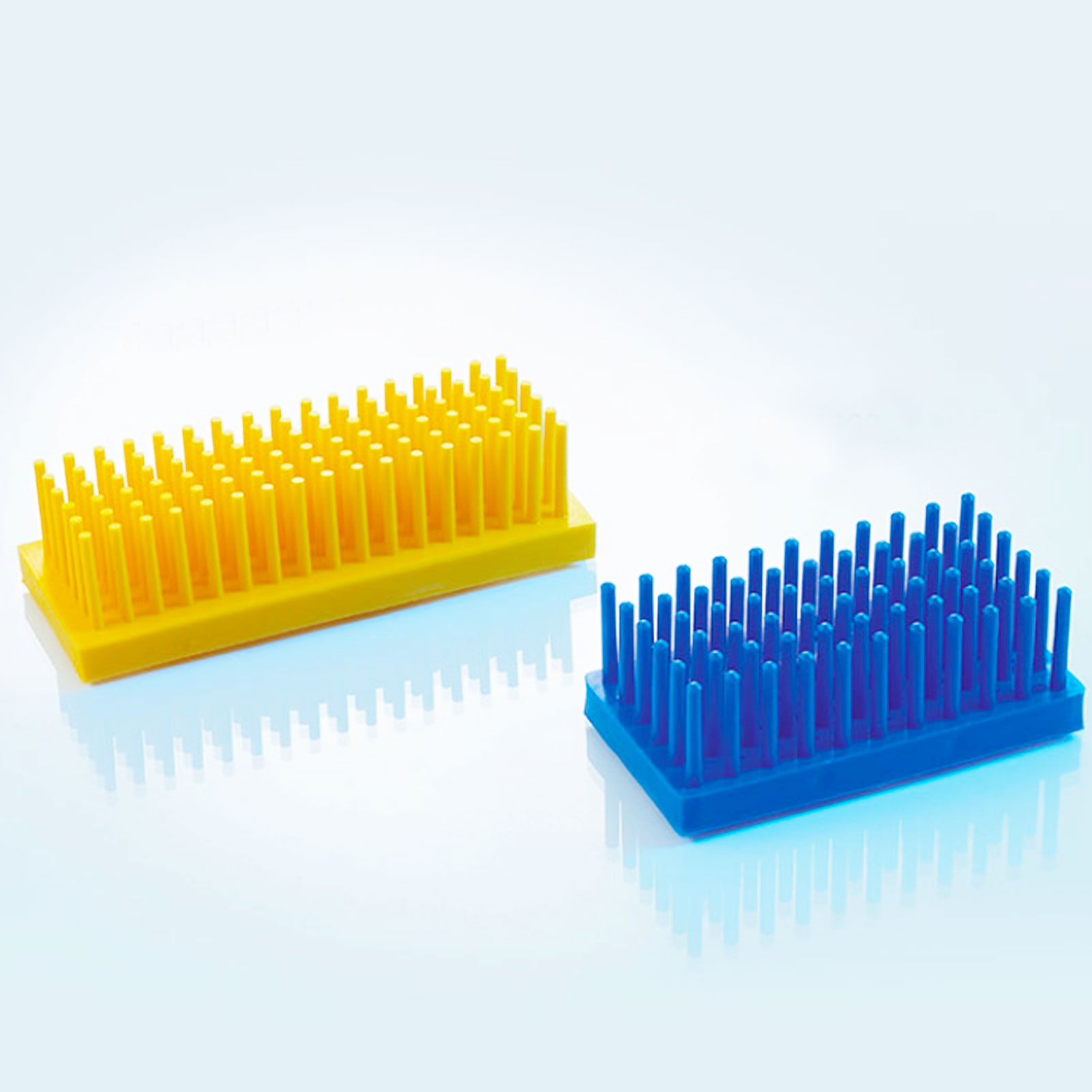 ADAMAS BETA Lab PP Test Tube Rack Plastic 6x11,6x17 Columns Multi-Purpose Laboratory Centrifuge Tube Storage/Drying Holder