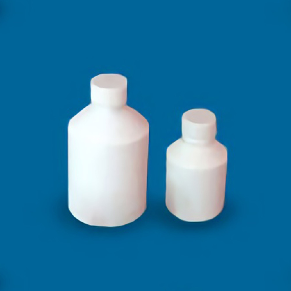 ADAMAS-BETA Lab PTFE Narrow Mouth Bottle with Screw Caps Laboratory Scaleless Teflon Reagent Storage Bottles 50ml-2000ml