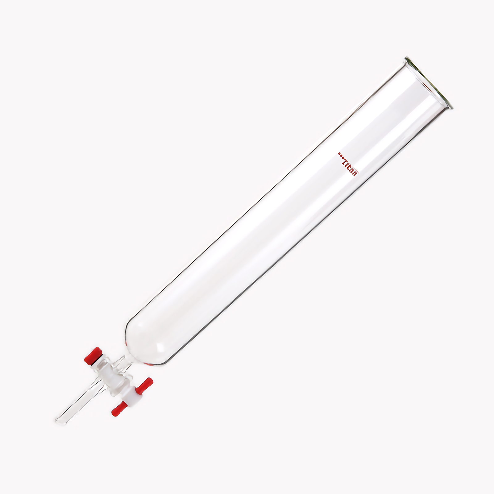 ADAMAS-BETA Laboratory Glass Chromatography Columns with PTFE Stopcock Sand Core 203mm 305mm 457mm for Mixture Separation Experiment