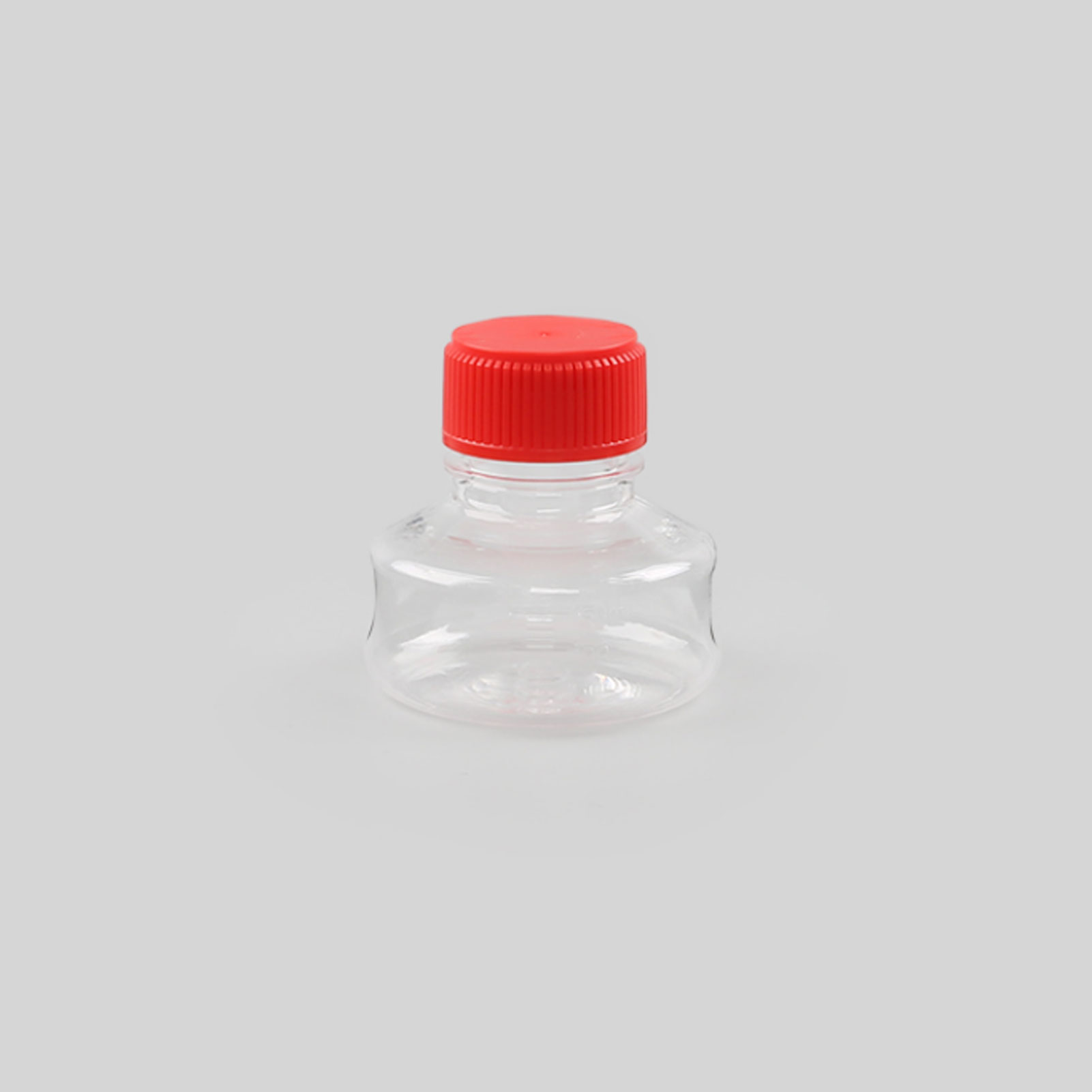 ADAMAS BETA Transparent Polystyrene Culture Liquid Bottle with HDPE Cover Laboratory Cell/Microbial Culture Storage Bottle 150ML-2000ML