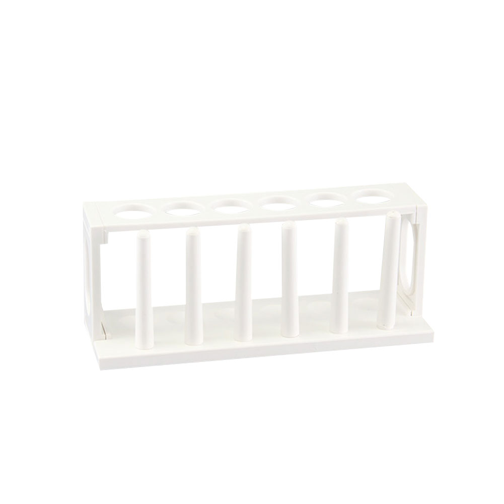 ADAMAS BETA Lab ABS Resin Plastic Test Tube Rack Detachable Laboratory Test Tube Holder with Columns 6-12 Well 22mm Hole Diameter