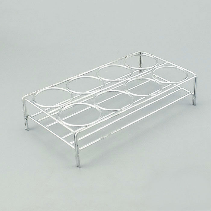 ADAMAS BETA Nickel-chromium Wire Crucible Holder 4-8 Well 36mm 45mm Diameter Laboratory Crucible Rack for Heating Distillation Experiment