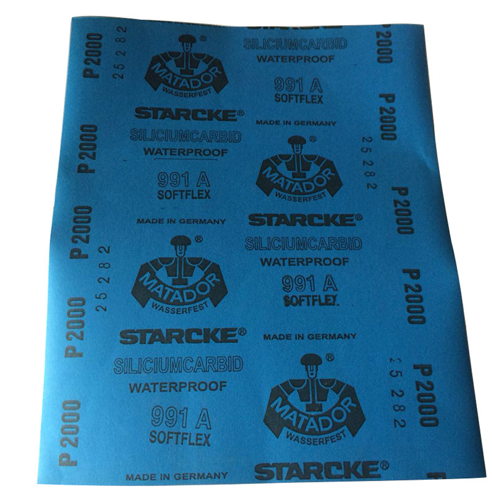 ADAMAS BETA Special Abrasive Paper for Metallography Black Silicon Carbide 230x280mm P80-P7000 Mesh for Polishing/Grinding Sandpaper(Pack of 50)