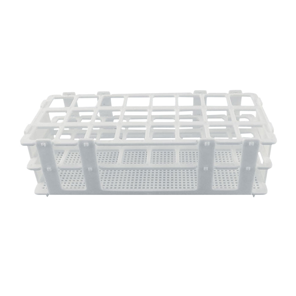ADAMAS BETA Detachable Plastic Test Tube Rack 21-90 Wells Hole Diameter 13-30mm for Laboratory Test Tube Storage/Drying