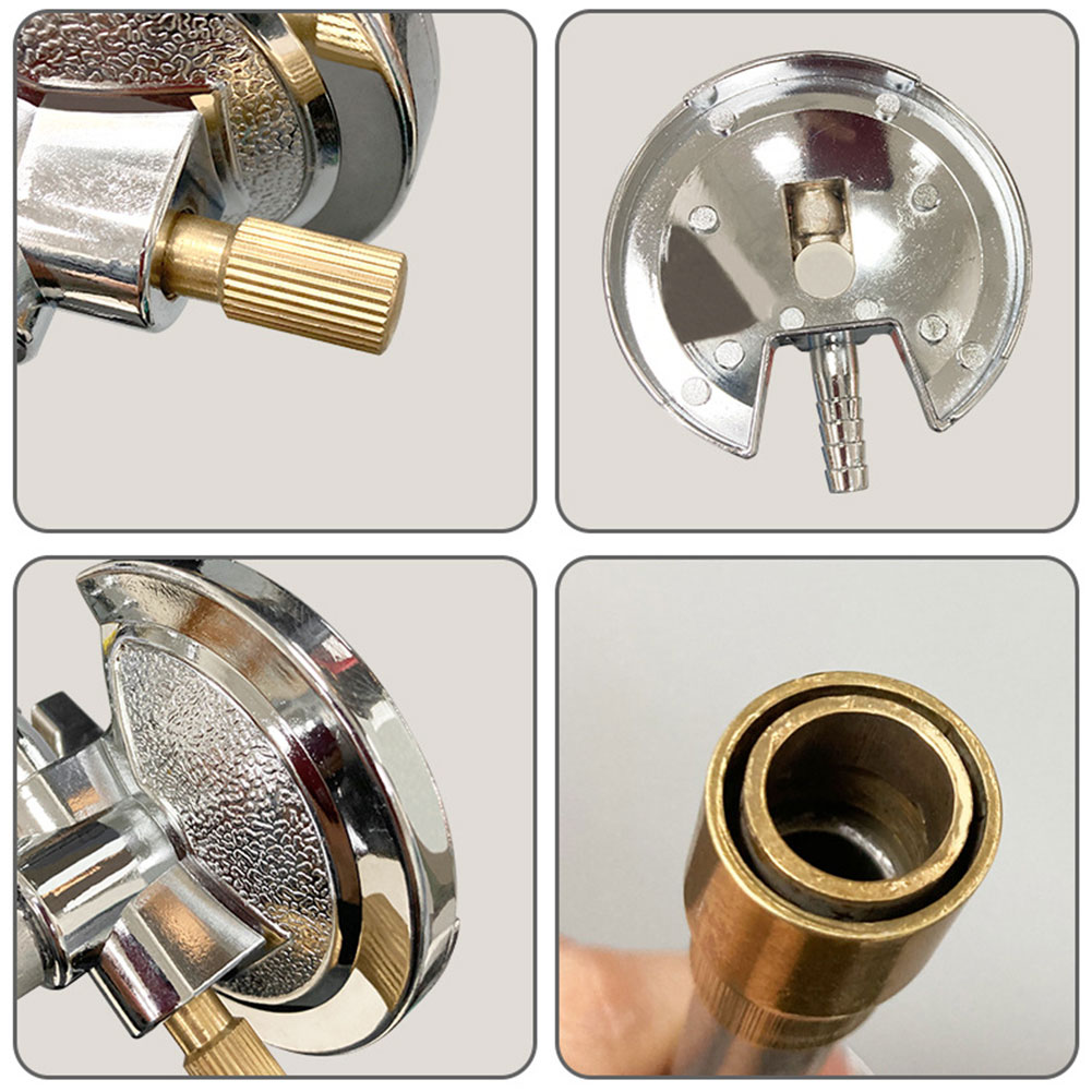 ADAMAS-BETA Bunsen Lamp Laboratory Copper Blowtorch Natural Gas Blowtorch for Heating/Metal Smelting Experiment