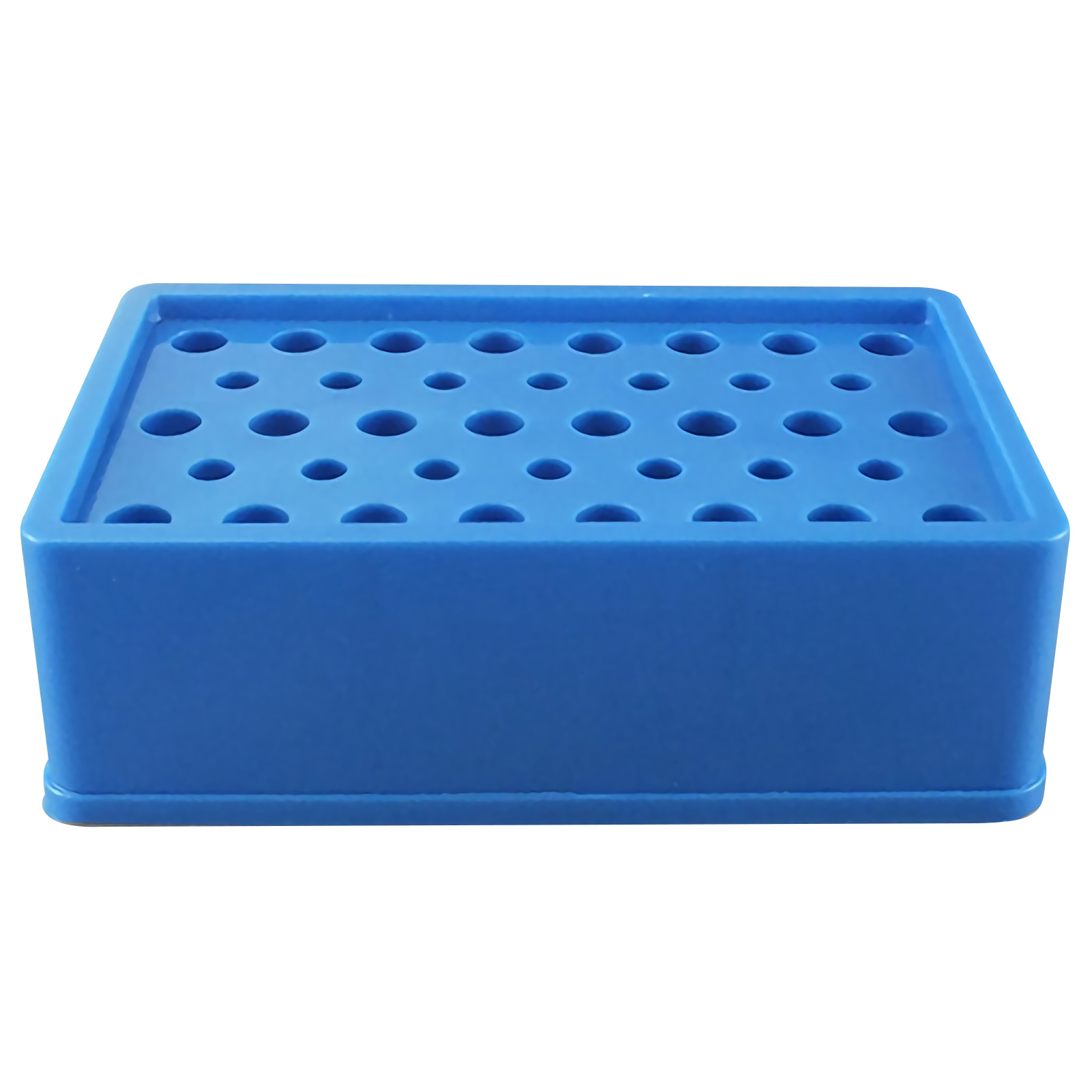 ADAMAS BETA PP Plastic PCR Ice Box 38-Well Laboratory Freezer Box Suitable 0.5ml/2ml Centrifugal Tubes for PCR Biological Experiment