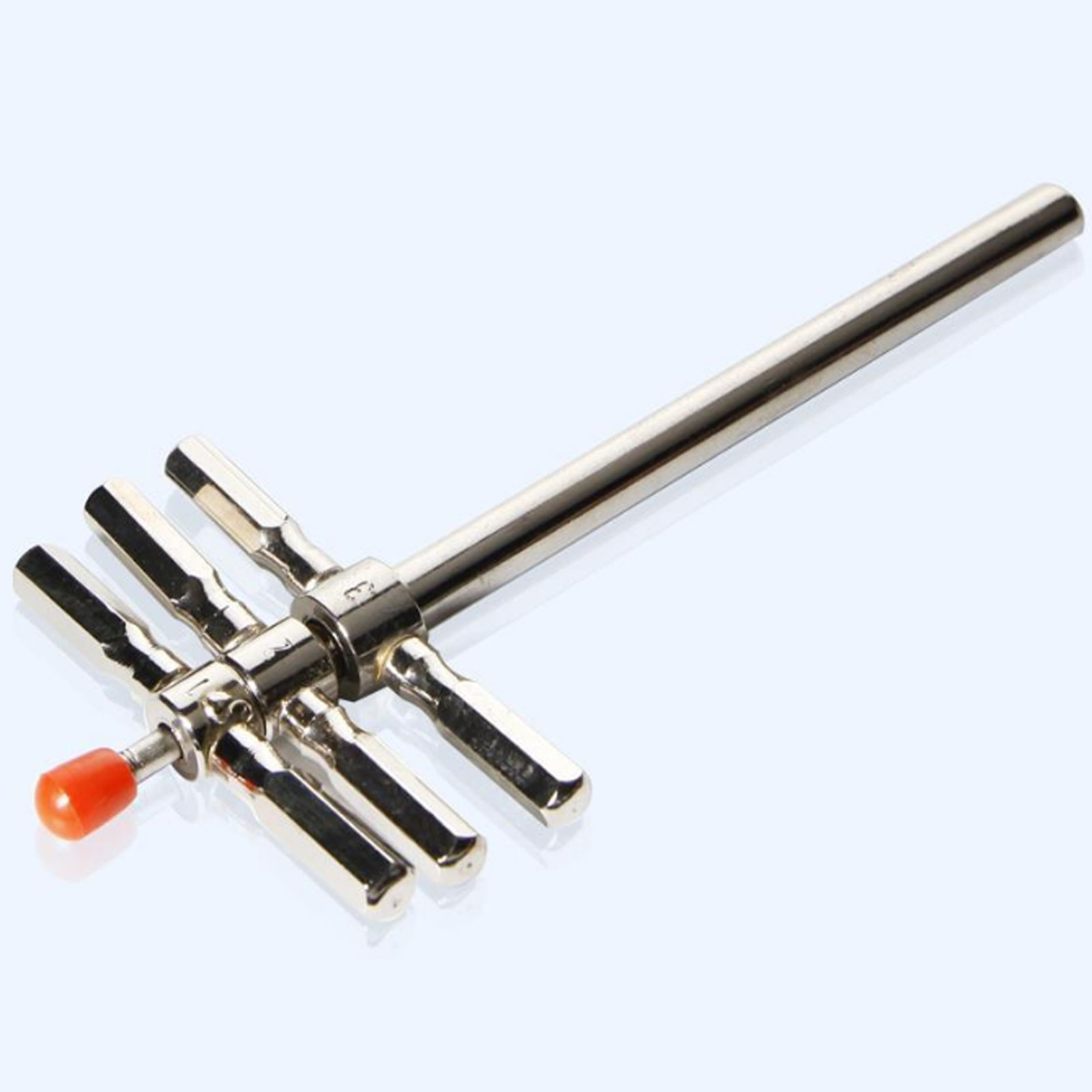 ADAMAS-BETA Lab Manual Hole Puncher Drill for Laboratory Rubber Stopper Cutter Metal Durable Rubber-Plug Drilling Tool