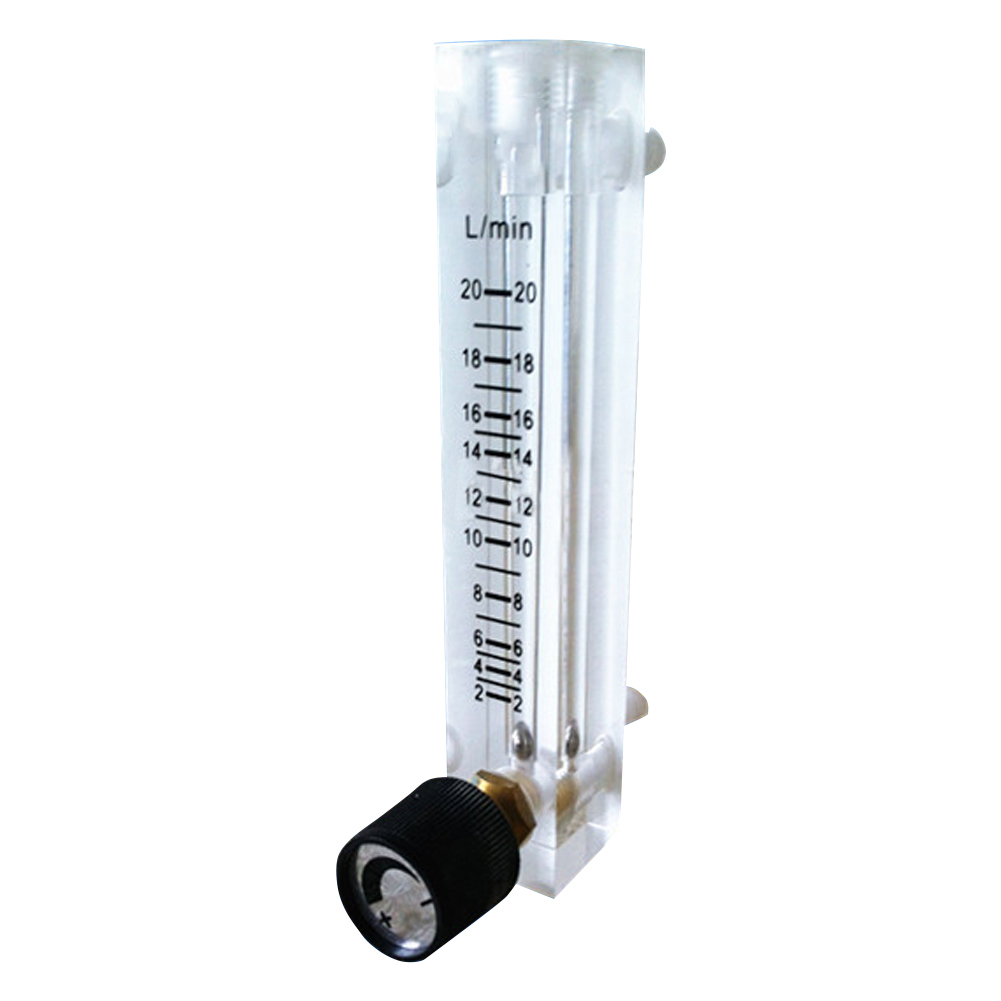 ADAMAS-BETA 1pcs Gas Flow Meter 0.6MPa Pressure Flowmeter Unidirectional Gas/Oxygen/Air Flow LZQ-1~LZQ-7 for Laboratory/industrial