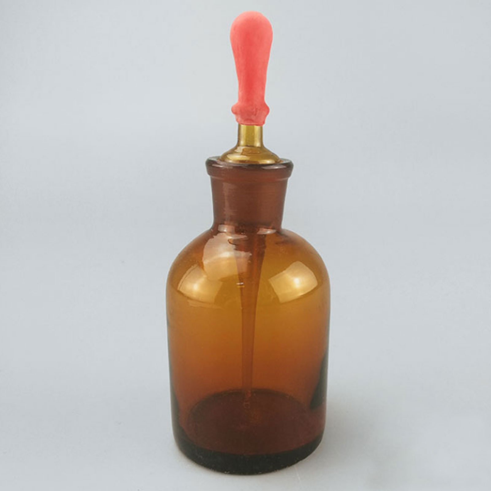 ADAMAS BETA Glass Dropper Bottle 30ml 60ml 125ml Dropping Reagent Storage Bottle with Rubber Head Stopper Scaleless Lab Glassware