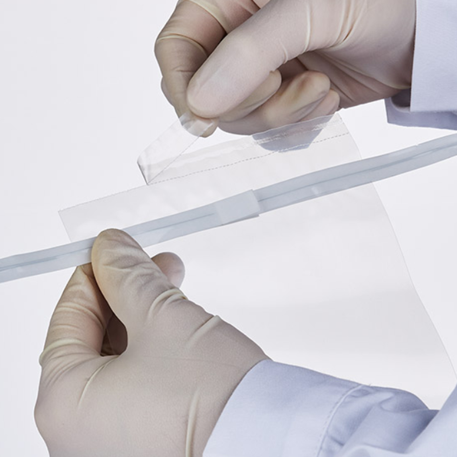 ADAMAS BETA Wholesale Lab Sterilized Sampling Bags with Iron Wire Stripe Vacuum Homogenization Bag Reagent Storage Bags 60ml-6700ml