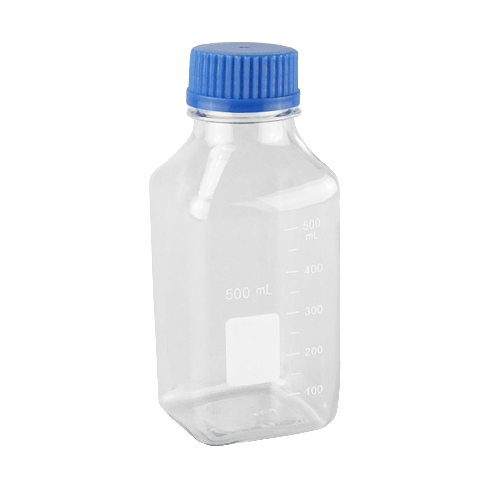 ADAMAS BETA Plastic Bottle 125-1000ml Narrow Mouth with Cover PET/PC Sterilized Lab Chemical Reagent Bottle Sample Sealing Bottles
