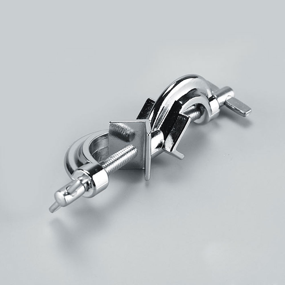 ADAMAS-BETA Electroplated Cross Clamp Laboratory Iron Frame Fixing Clamp 2-Way/3-Way Metallic Multi-purpose Clips