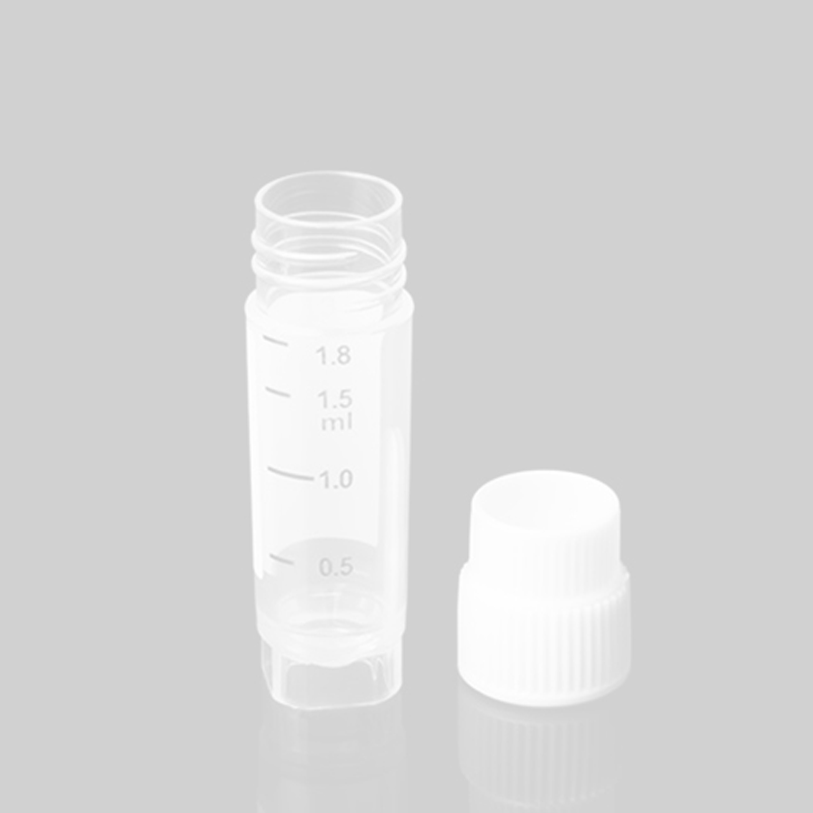 ADAMAS BETA Lab Cryotubes 1.5ml 2.0ml Sterilized CrystalCap SPINE HT Vial Graduated PP Self-Standing Cryovials