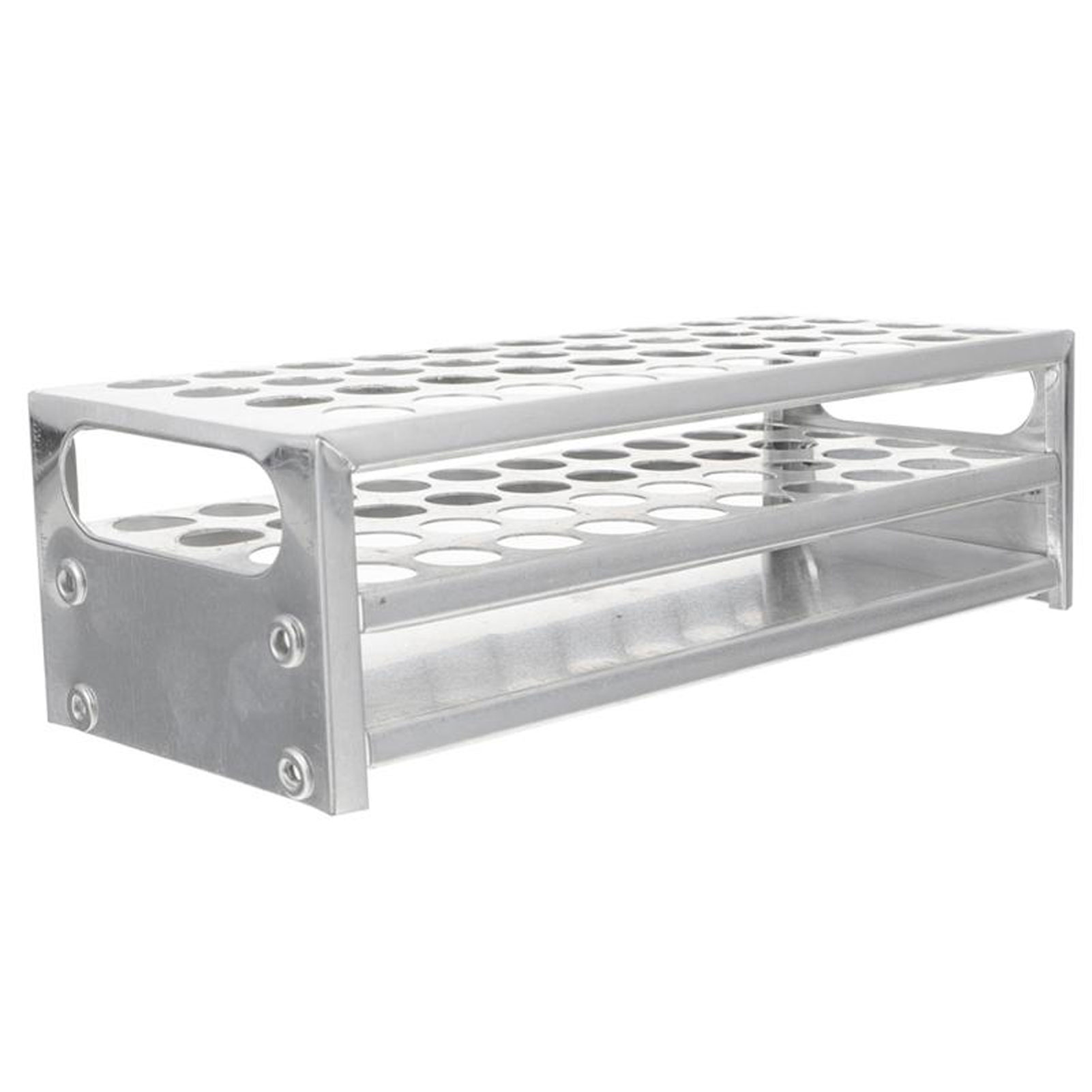 ADAMAS BETA Laboratory Test Tube Stand Aluminum Test Tube Rack Multifunctional Test Tube Holder 24-40 Well Hole Diameter 12.5-32mm