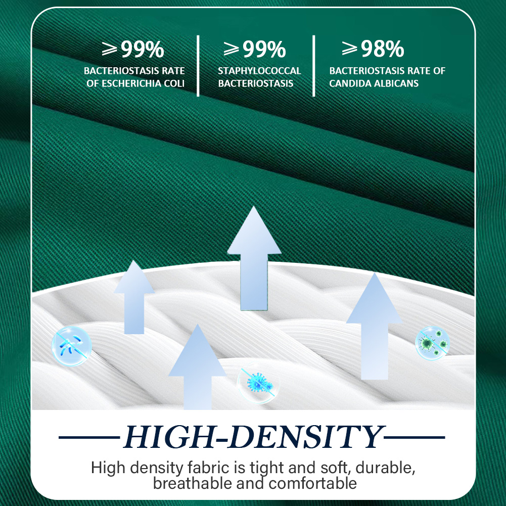 ADAMAS-BETA Female Lab Clothes Short-sleeved Set Nurse Pharmacy Workwe