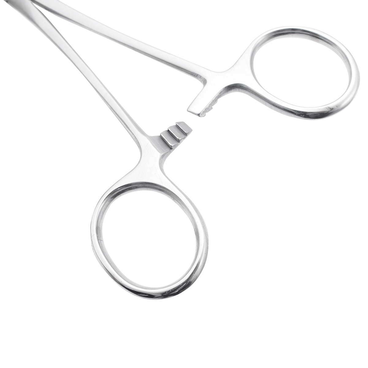 Wholesale 9pcs Stainless Steel Hemostatic Forceps Surgical Forceps Tool Hemostat Locking Clamps Forceps16cm Fishing Pliers Curved Tip