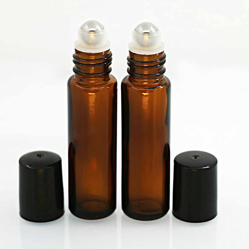 ADAMAS BETA Lab 6pcs 10ml Essential Oil Roller Bottles with Steel Ball
