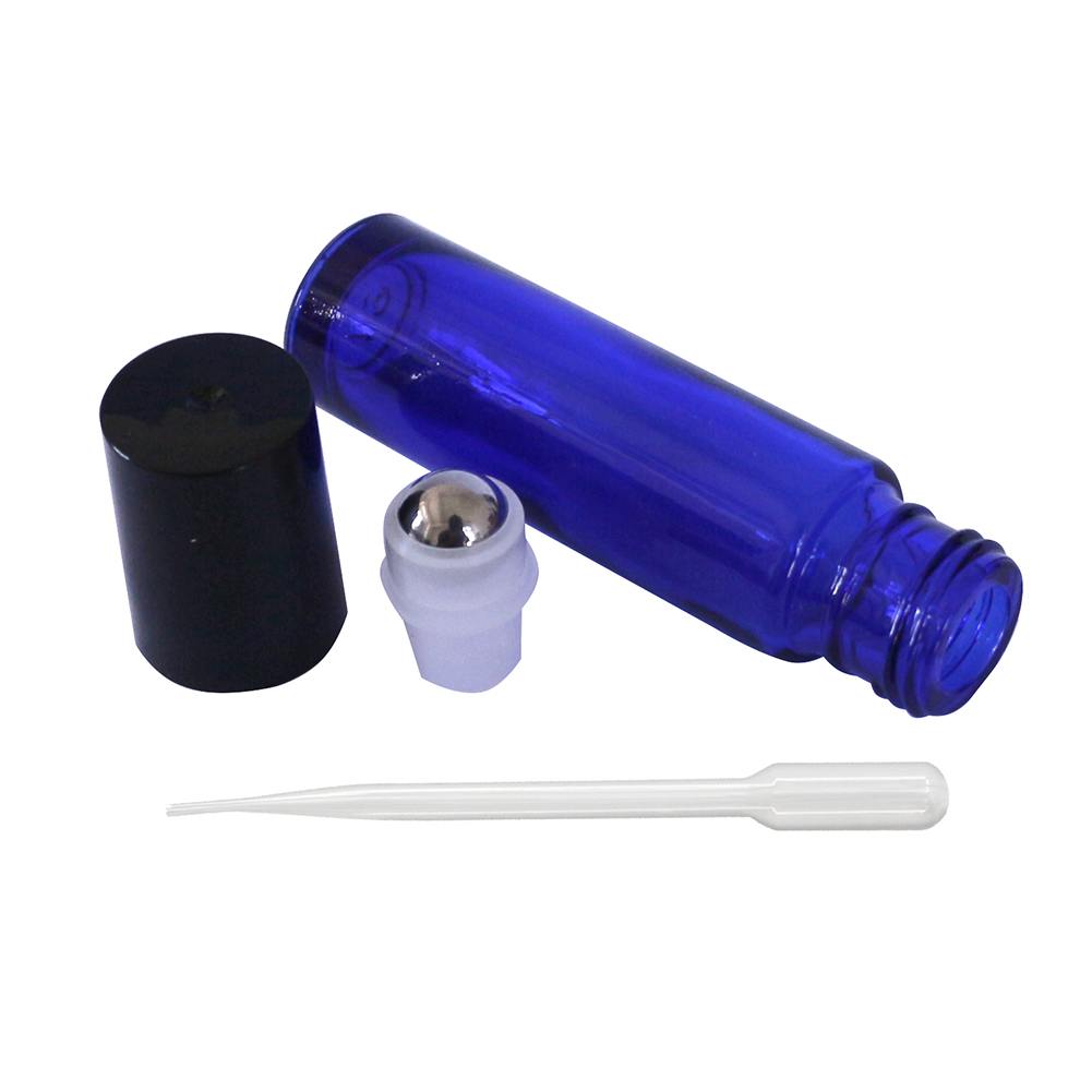 ADAMAS BETA Lab 6pcs 10ml Essential Oil Roller Bottles with Steel Ball